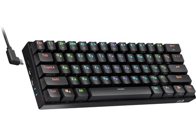 REDRAGON (77696) Draconic RU,RGB, bluetooth 5.0, Black