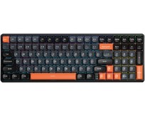 AULA S100 BlackGrayOrange, механическая