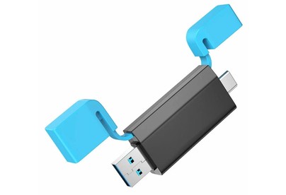BOROFONE (6941991112393) DH9 USB 3.0 Black&blue