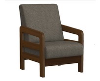 ЭЛЕГИЯ Вега34 Кресло отдыха (SCANDINAVIA BROWN WOOD,SCANDINAVIA BROWN WOOD,Орех (Лак)) Категория 1 (1 кор.)