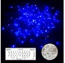 ECOLA N6YB03ELC LED гирлянда 220V IP44 Бахрома наращиваемая (доп секция) 3x(0.20.5)м 150Led Синий Blue, прозр.провод с коннекторами синий