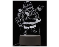 ENERGY Светильник декоративный ENNL 25 3D дед Мороз (106258)