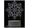 ENERGY Светильник декоративный ENNL 26 3D снежинка (106257)