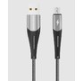 MORE CHOICE (4627151198095) K41Sm USB (m)microUSB (m) 3.0А 1.0м  серебро/черный