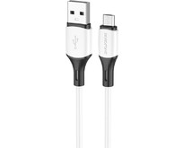 BOROFONE (6974443384772) BX79 USB 2.4A microUSB 1 m белый
