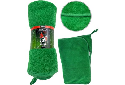 LISA LS0104 из суперплотной микрофибры для сушки и полировки 40х60см, плотность 500г/м2 48870