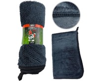 LISA LS0111 из суперплотной микрофибры для чистки, сушки и полировки кузова 40х60см, высокий ворс, плотность 600г/м2 48877