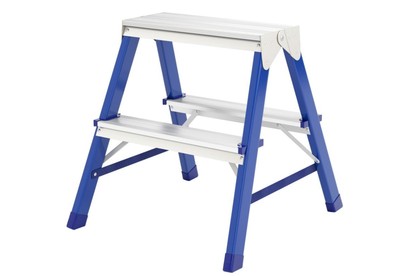 СИБРТЕХ Стремянка двусторонняя 3ст., алюминиевая, Россия 97923