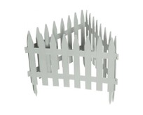PALISAD Забор декоративный Рейка , 28 х 300 см, белый 65004