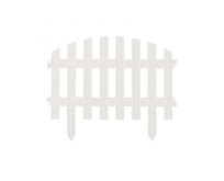 PALISAD Забор декоративный Винтаж , 28 х 300 см, белый 65011