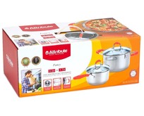 ATTRIBUTE ASF001 Набор кухонной посуды FANCY 4пр