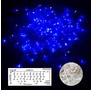 ECOLA N5YB03ELC LED гирлянда 220V IP44 Бахрома наращиваемая (базовая секция) 3x(0.20.5)м 150Led Синий Blue, 8 режимов, прозр.провод с вилкой синий