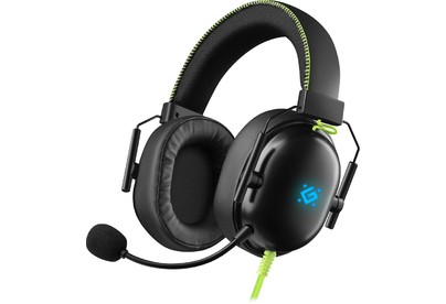 DEFENDER (64552) Toxic черный, 7.1, LED, провод 2 м