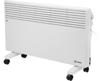 MTX Конвектор электрический CH2000, 2000 Вт, Xобразный нагреватель, термостат, колеса 98107