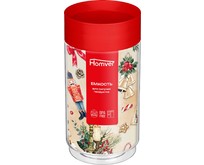 HOMVER Емкость для сыпучих продуктов 1л (красный) 223138106/03