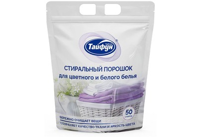 ТАЙФУН Стиральный порошок, 1 кг (181015)