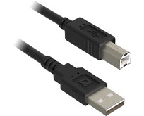 DEFENDER (87012) USB 2.0 AMBM 30AWG, никель, 3м