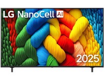 LG 65NANO80A6B.ARUG SMART TV 4K Ultra HD безрамочный
