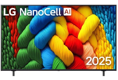 LG 65NANO80A6B.ARUG SMART TV 4K Ultra HD безрамочный