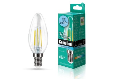 CAMELION (13453) LED7C35FL/845/E14/4500K