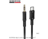 BOROFONE (6941991124778) BL25B AUX 3.5mm TypeC , 1.0м Black
