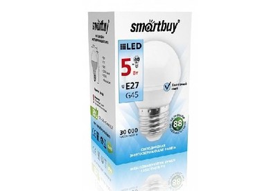 SMARTBUY (SBLG45540KE27) 5W/4000/E27