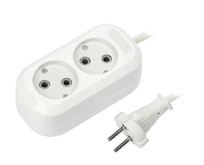 SMARTBUY (SBE10202N) 2 гнз х 2,0 м (10А/2.2кВт, ПВС 2х1.0)