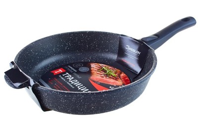 ТРАДИЦИЯ ТГ2285 а/пр литая 28см съемн/руч Гранит