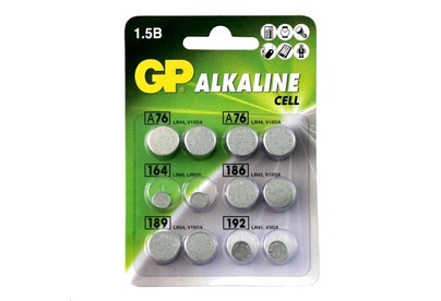 GP (03153) ACM01CR12  набор (LR41/LR43/LR44/LR54/LR60)