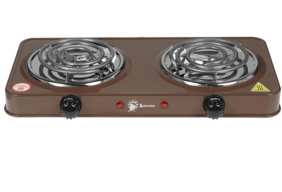 ВАСИЛИСА ВА902 спираль двухконфорочная коричневый