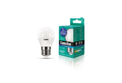 CAMELION (12647) LED7G45/865/E27/7Вт