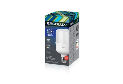 ERGOLUX (14330) LEDHW65WE406K серия PRO 65Вт/E27/E40/6500К