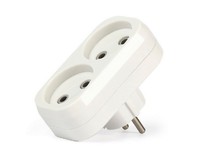 SMARTBUY (SBE10A022) 2 гнезда без заземления плоский 10А 250B