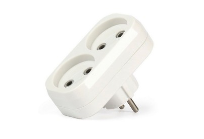 SMARTBUY (SBE10A022) 2 гнезда без заземления плоский 10А 250B