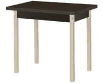 ЭЛЕГИЯ Стол обеденный раскладной ЛДСП ПН (Бесцветный (Лак),Венге) (1 кор.)