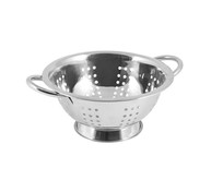 MALLONY Дуршлаг из нерж стали с двумя боковыми ручками Napoletano, диа 22 см (985521)