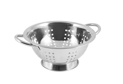 MALLONY Дуршлаг из нерж стали с двумя боковыми ручками Napoletano, диа 22 см (985521)