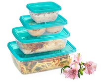 VIOLET Набор контейнеров FRESCO 4 шт. 250 мл (Бриз) 470025135