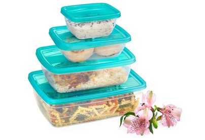 VIOLET Набор контейнеров FRESCO 4 шт. 250 мл (Бриз) 470025135