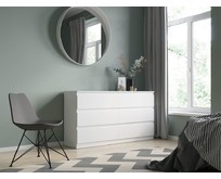 НКМЕБЕЛЬ STERN комод Т6 (16 мм) 6я Белый 72676242 (2 кор.)