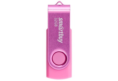 SMARTBUY (SB032GB2TWP) UFD 2.0 032GB Twist Pink розовый
