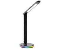 ULTRAFLASH (15177) UF822 C02 черный (Led, светильник настольный, 7Вт, димм., 3 цвет.темп., RGB ночник)