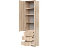 НКМЕБЕЛЬ STERN шкафпенал ШКЯ1 Дуб Сонома 72678279 (2 кор.)