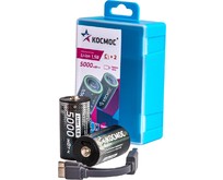 КОСМОС KOCR14Li5000mWh2B черный