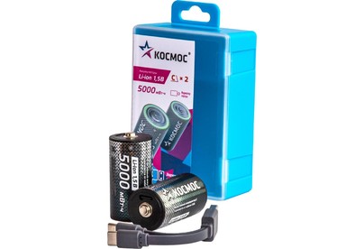 КОСМОС KOCR14Li5000mWh2B черный