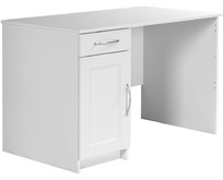 ГУД ЛАКК 2.03.06.090.1 КАСТОР стол письменный 3 ящика 116х65 RU белый (2 пак.)