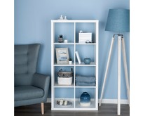 ГУД ЛАКК S00036 Фора 8 стеллаж 76х146х38, белый (1 пак.)