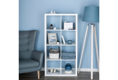 ГУД ЛАКК S00036 Фора 8 стеллаж 76х146х38, белый (1 пак.)