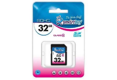SMARTBUY (SB32GBSDCL1000) SDHC 32GB Class10