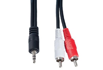 PERFEO (J2003) JACK 3.5 мм  2XRCA 2 м